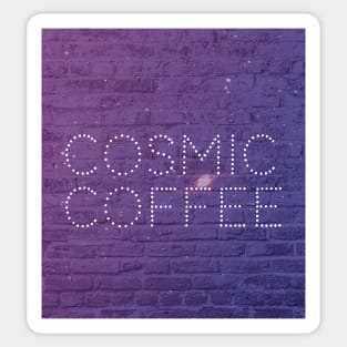 Cosmic Coffee Sticker